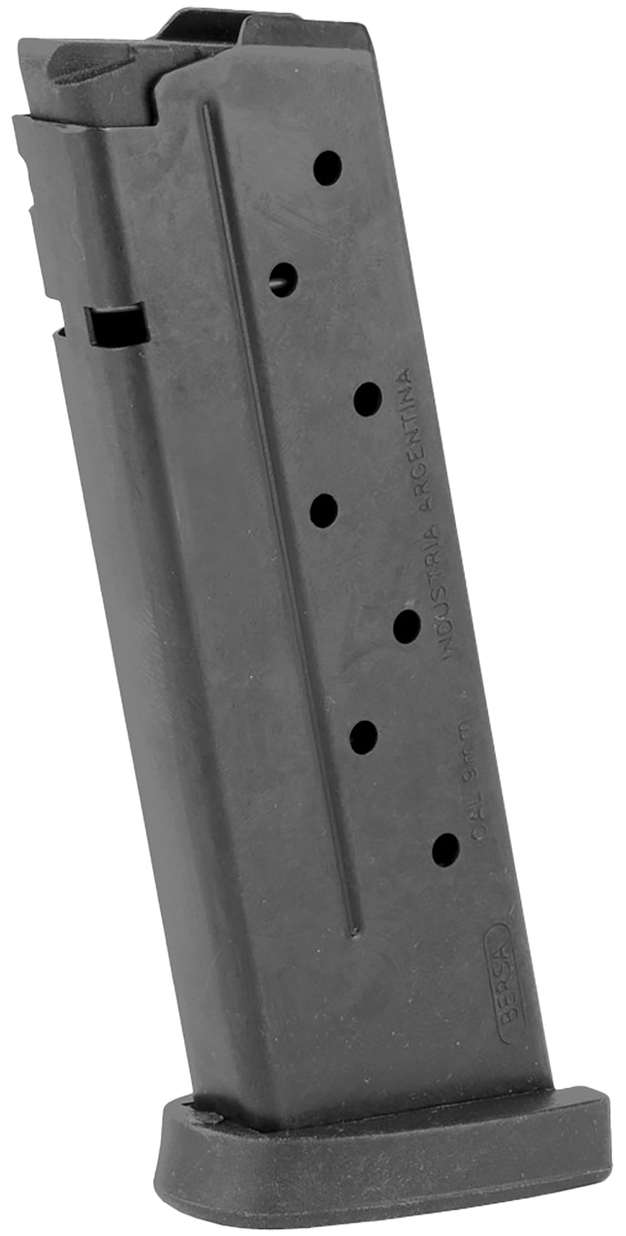 Bersa BP9CCMAG  BPCC 8rd 9mm Luger, Fits Concealed Carry Black Steel