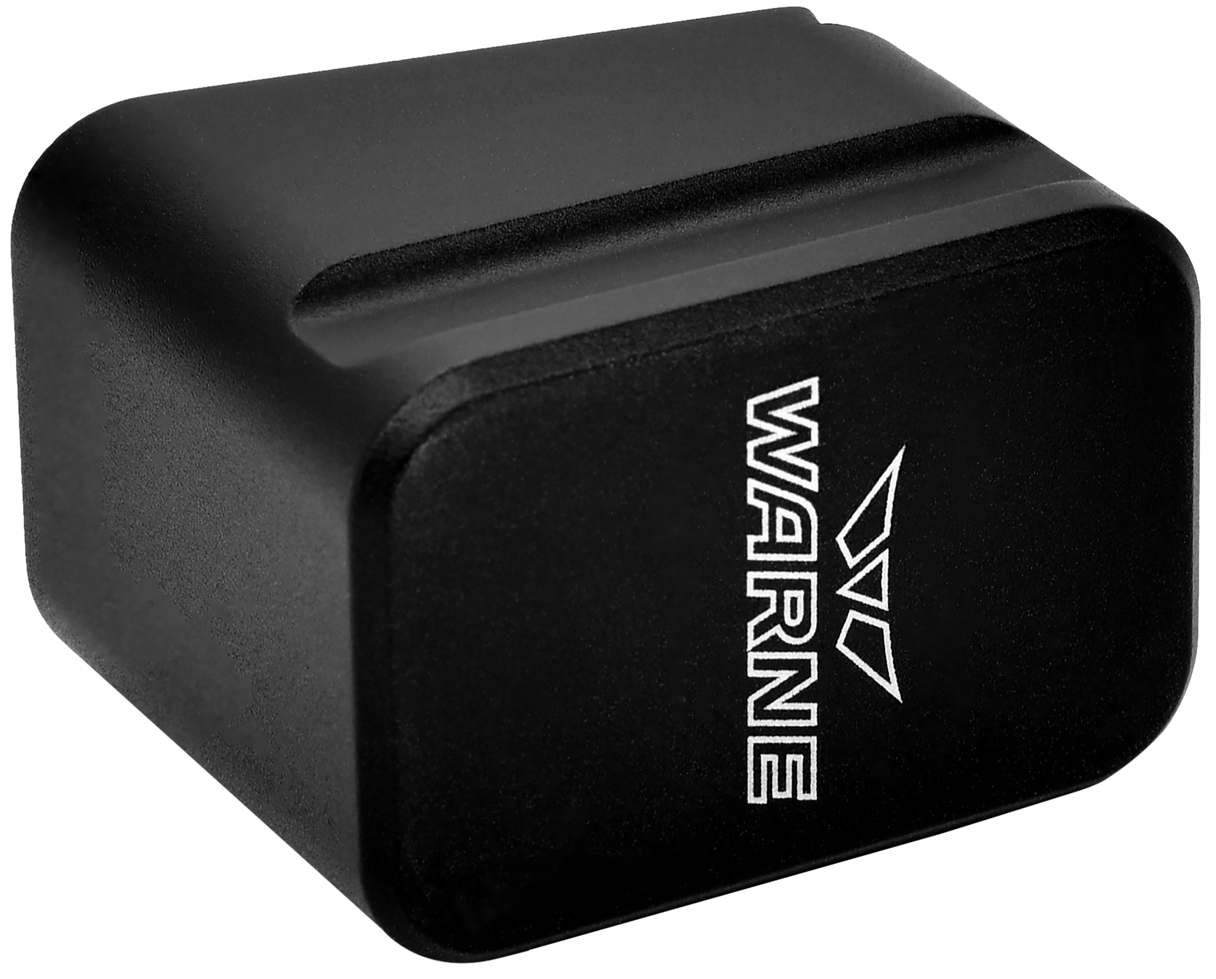 Warne 3126 Magazine Extension made of 6061-T6 Aluminum with Hardcoat Anodized Black Finish for Glock 19, 23 Magazines (Adds 5rds 9mm Luger, 4rds 40 S&W)