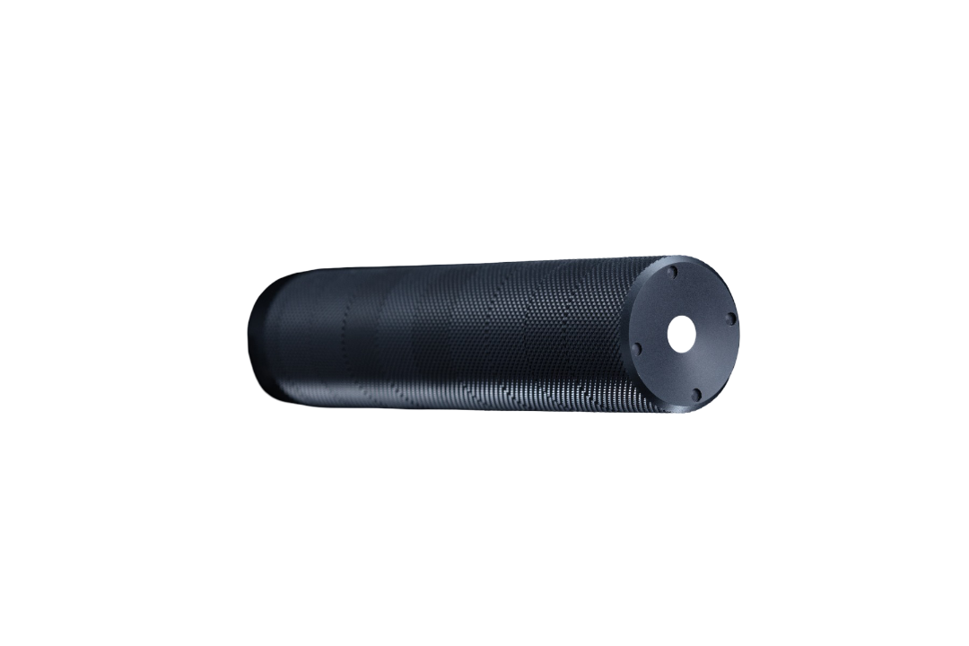 Sonicore Skarv 22 Direct Thread  Suppressor .22 LR 1.13" Diameter 1/2-28 Thread Black
