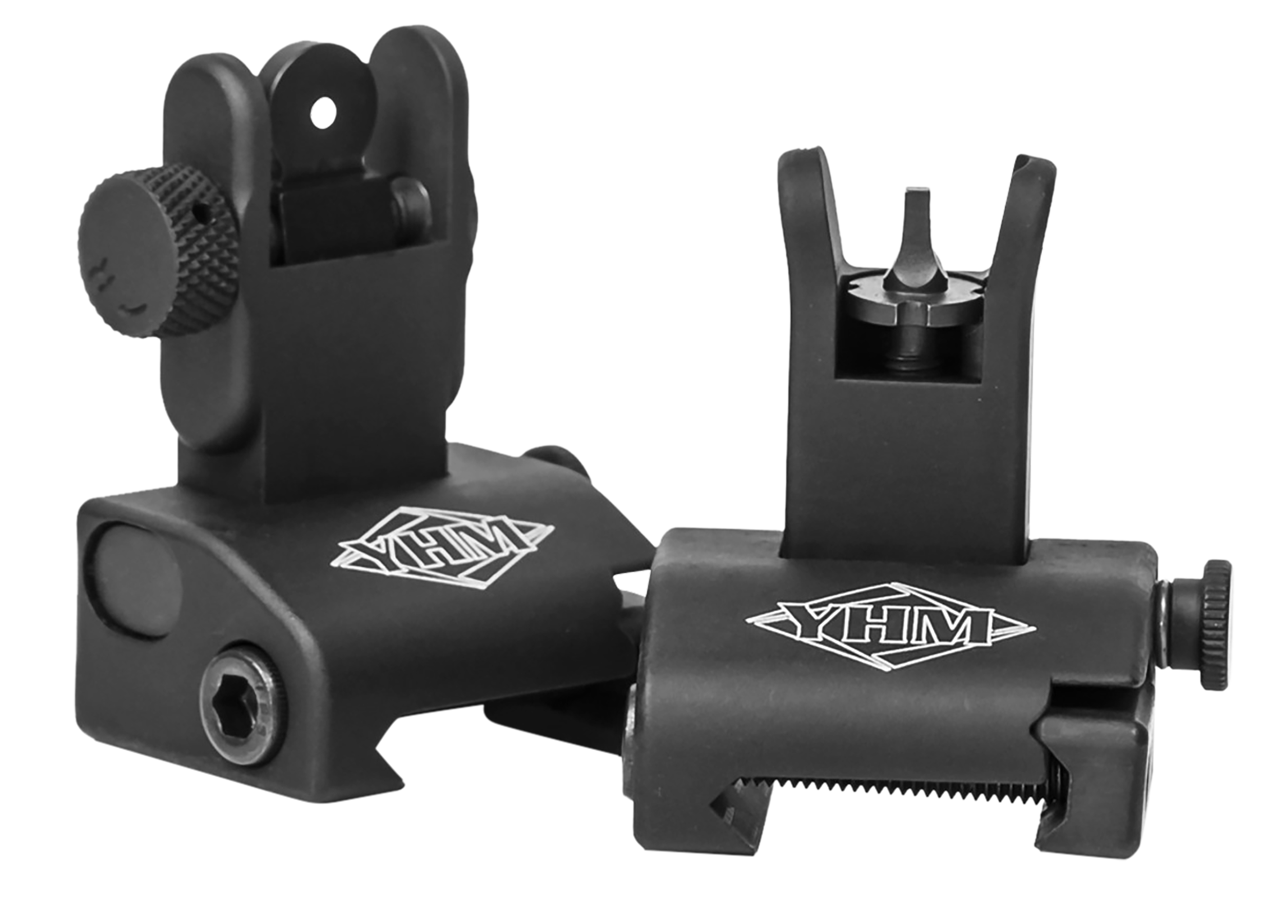 Yankee Hill 5040 Q.D.S. Sight Set Black Hardcoat Anodized AR Platform