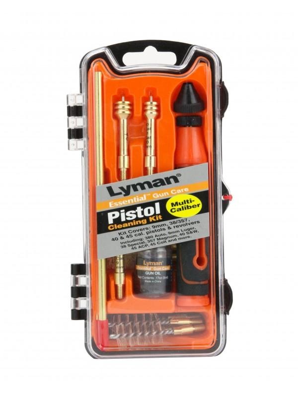 Lyman Essential Pistol Cleaning Kit 9mm 40cal & 45ACP
