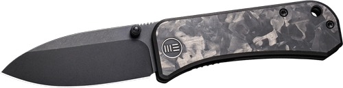WE KNIFE BANTER 2.9" MARBLE CARBON FIBER/BLACK STONEWASH