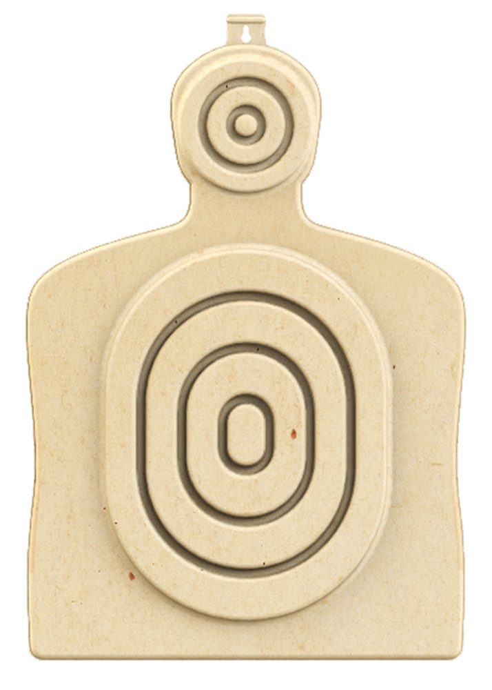 Birchwood Casey 3DTGTBTT Torso Target 31.25" H x 21.25" W x 1" D 3D Bullseye Tan 3 Per Pack