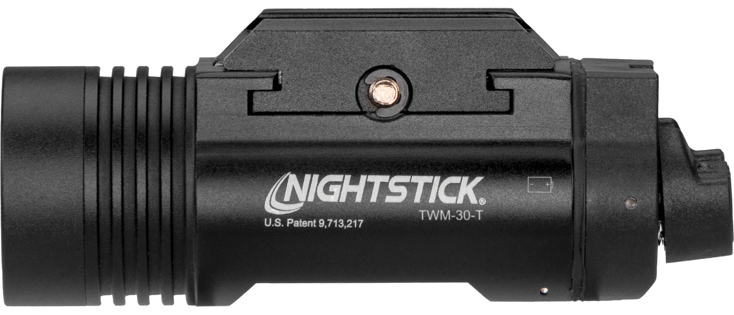 Nightstick TWM30T Tactical Weapon-Mounted Light Turbo Black Anodized Hardcoat 1200 Lumens White LED Light
