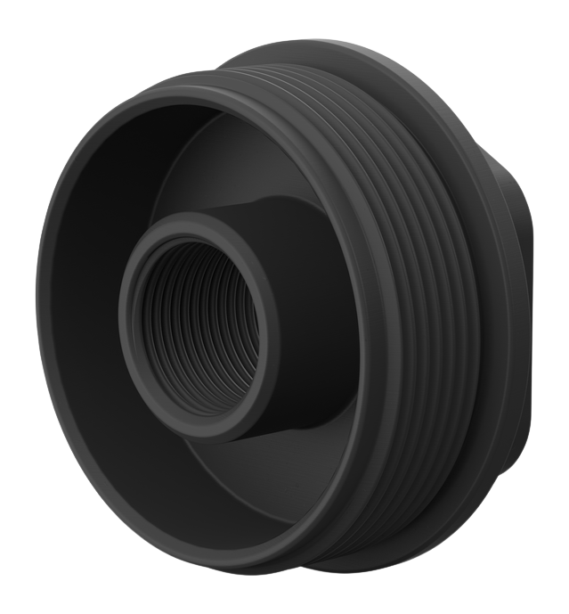 BREEK BRK4601TI DT LOW PROF UNIV HUB TTNM 5/8X24