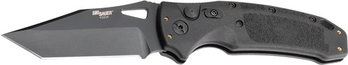 HOGUE K320A NITRON 3.5" AUTO FOLDER TANTO BLADE POLY BLK<