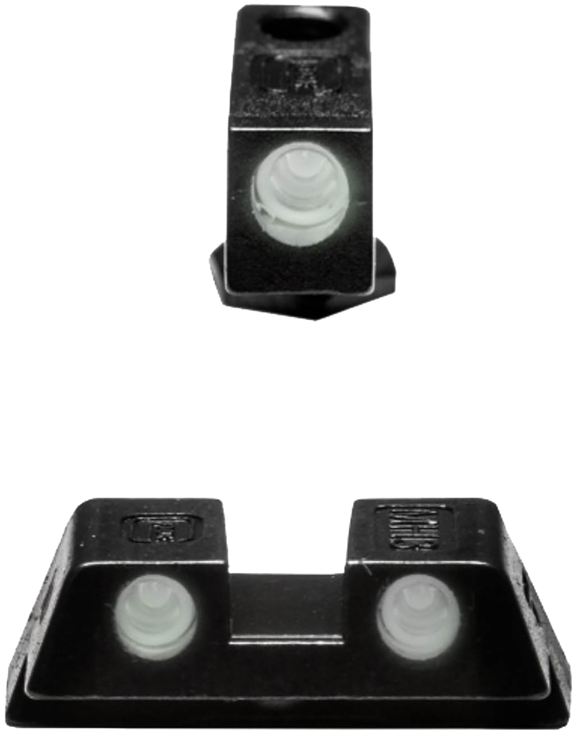 Glock 39928   Green Night Sight Black Frame Fits Glock 42/43