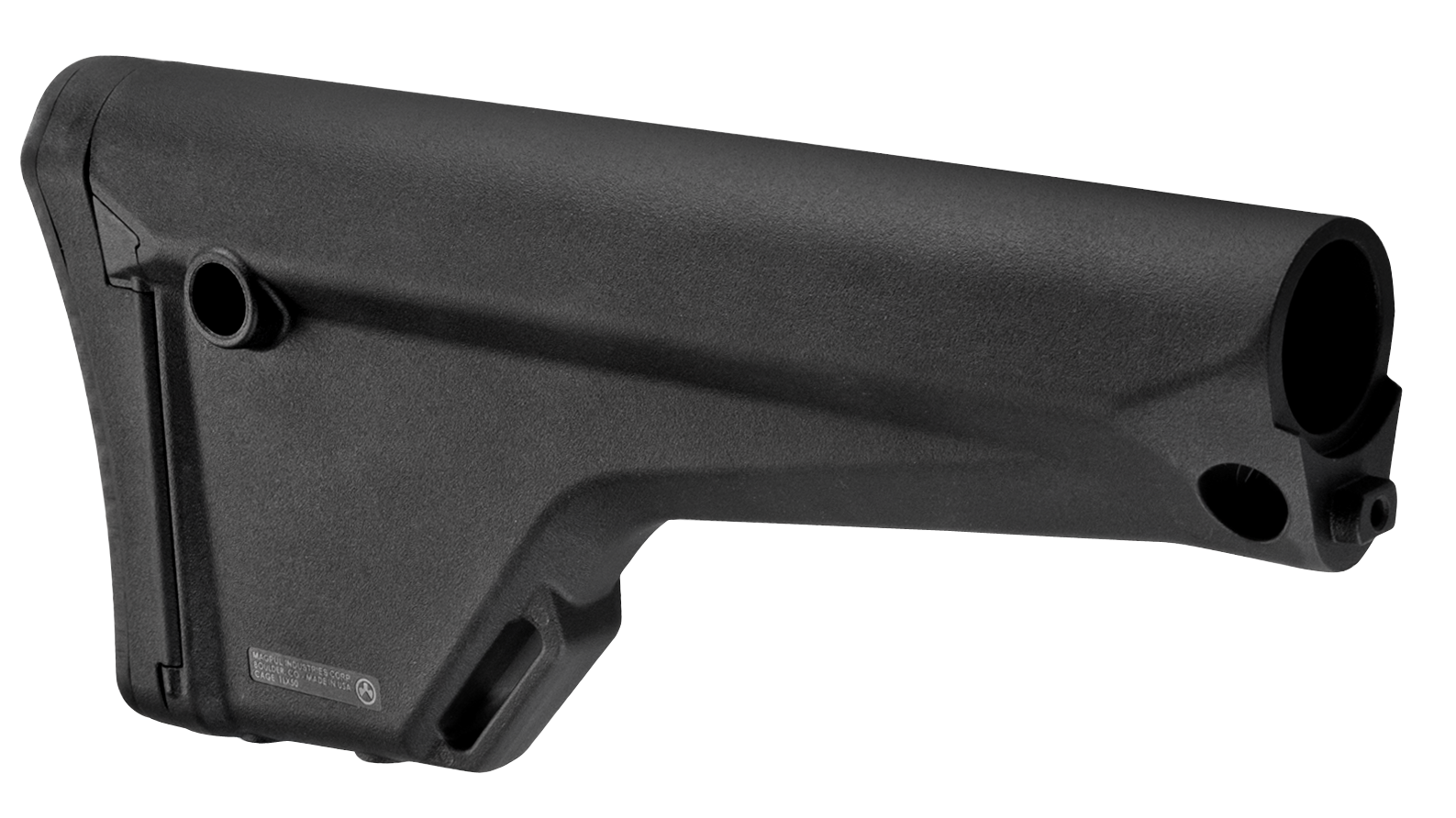 Magpul MAG404-BLK MOE Rifle Stock Black Synthetic for AR-15, M16, M4