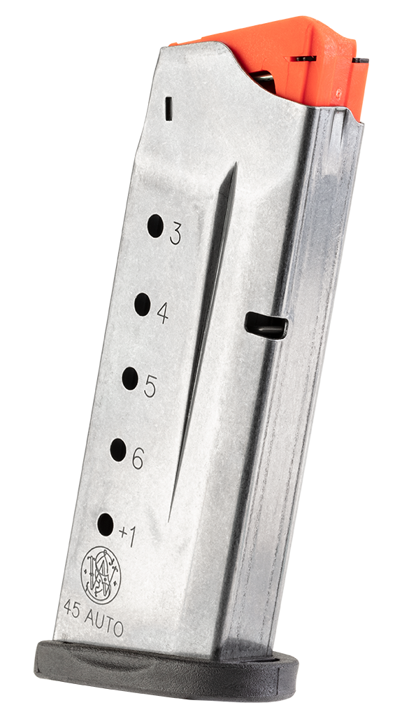 Smith & Wesson 3005566 M&P Shield 6rd 45ACP Stainless Steel