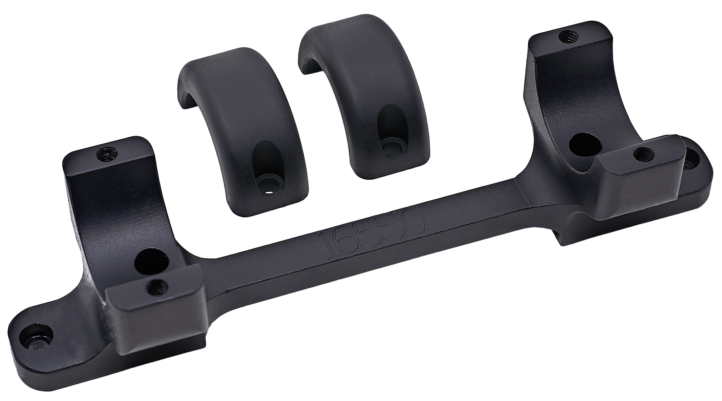 DNZ 16550 Game Reaper-Tikka Scope Mount/Ring Combo Matte Black 1"