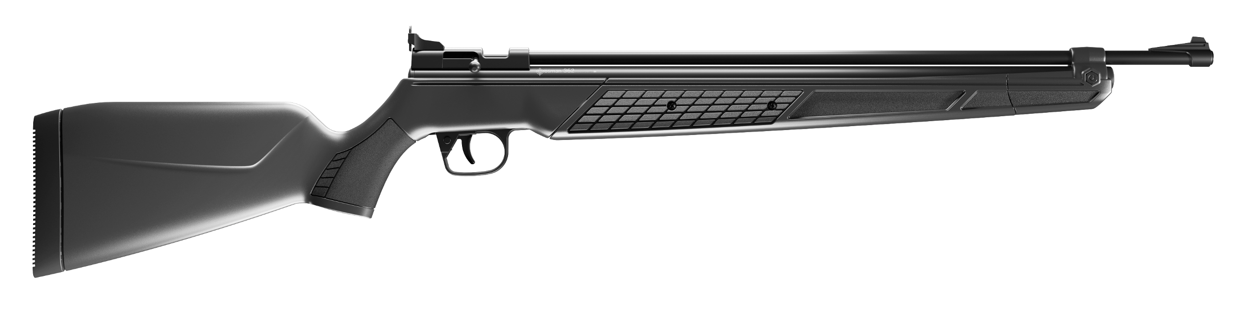 Crosman C362 C362 Pump Air Rifle Pump 22 Black Black Receiver Black Fixed All Weather Stock
