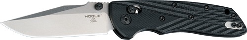 HOGUE DEKA 3.25" ABLE LCK FLDR CLIP POINT G-10 FRAME BLACK<