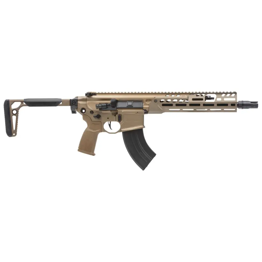 C3 SIG MCX SPEAR LT SBR 7.62X39 FDE 11.5" BBL, 10" HG, PUSH BTN FLD STOCK, SBR