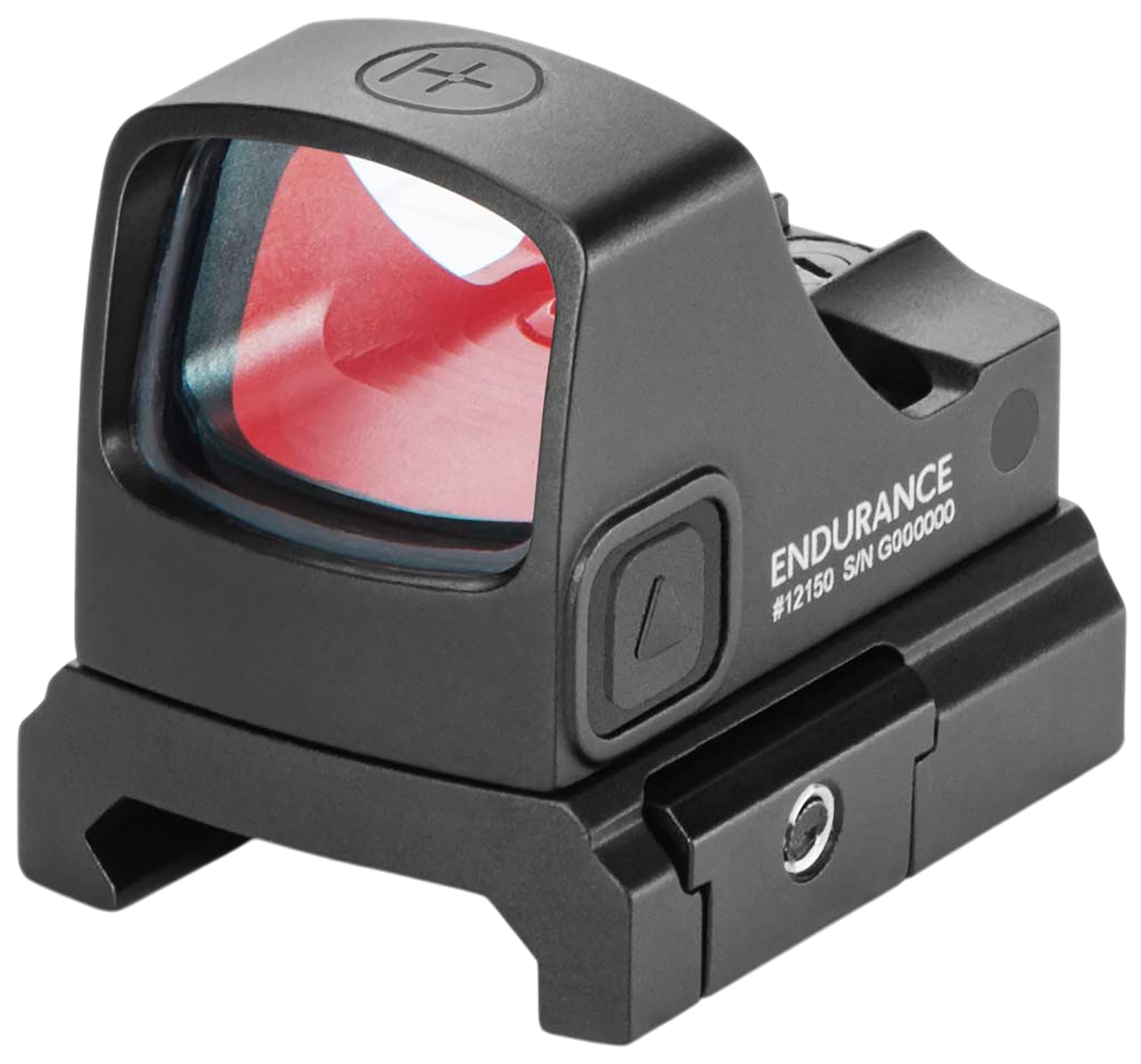 Hawke Sport Optics 12150   Black 1x21mm 3MOA Dot/Circle Dot Reticle Weaver Rail/RMSc Footprint Mount