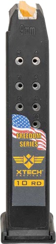 XTECH TACTICAL MAGAZINE FOR GLOCK 17 10RD FREEDOM SERIES