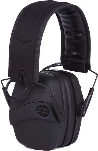 PRO EARS RIFLEMAN TAC EAR MUFF ELECTRONIC PADDED NRR 25 BLACK