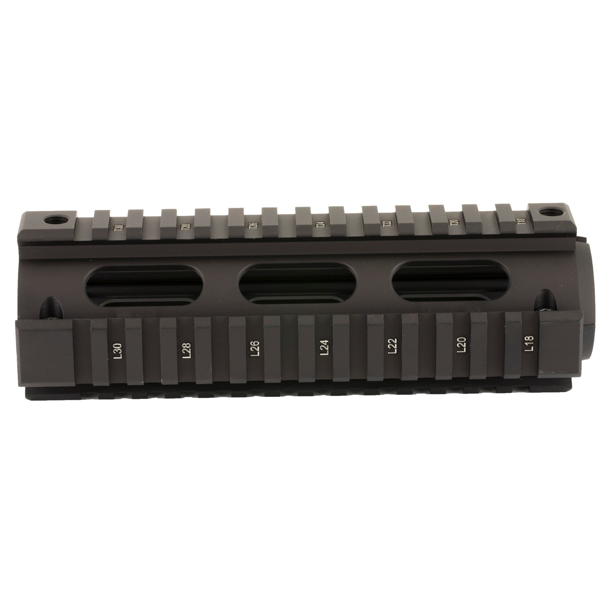 UTG PRO 4/15 CARB QUAD RAIL BLK