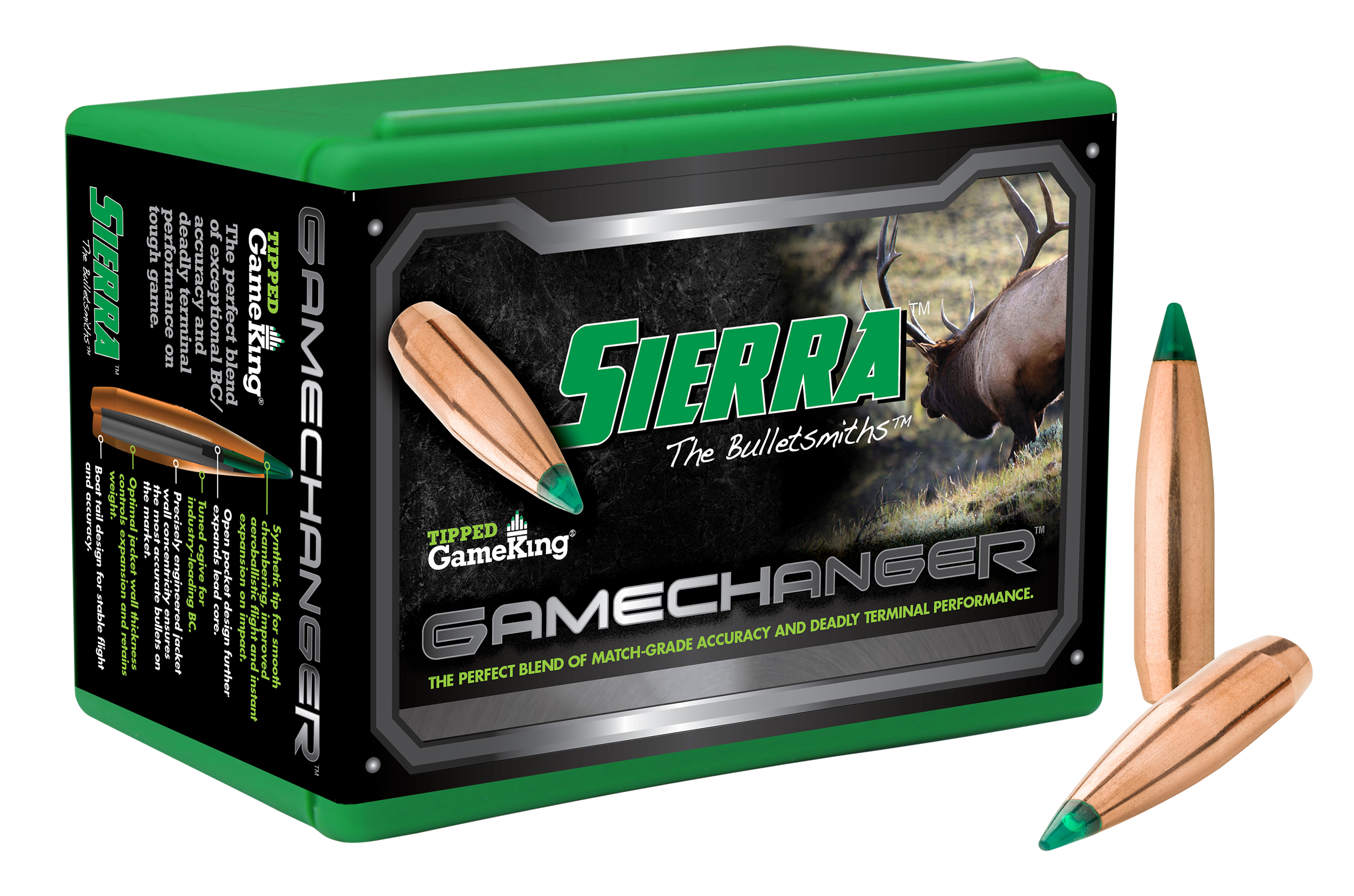 Sierra 4680 Tipped GameKing  308Win 180gr Tipped GameKing 100/Box