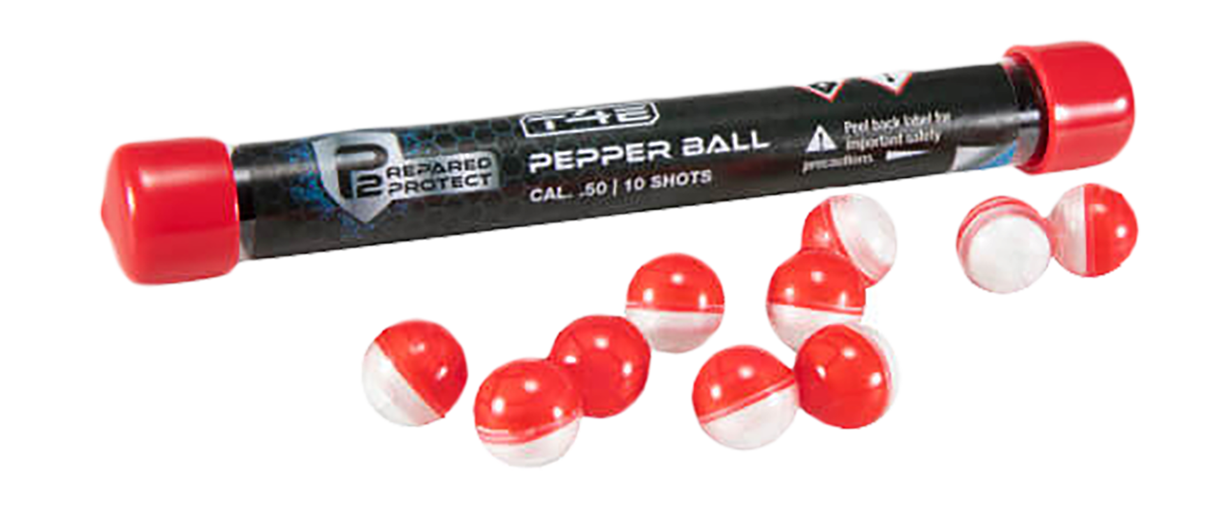 Umarex USA 2292301 Pepperballs Training Red/White 10 Pack