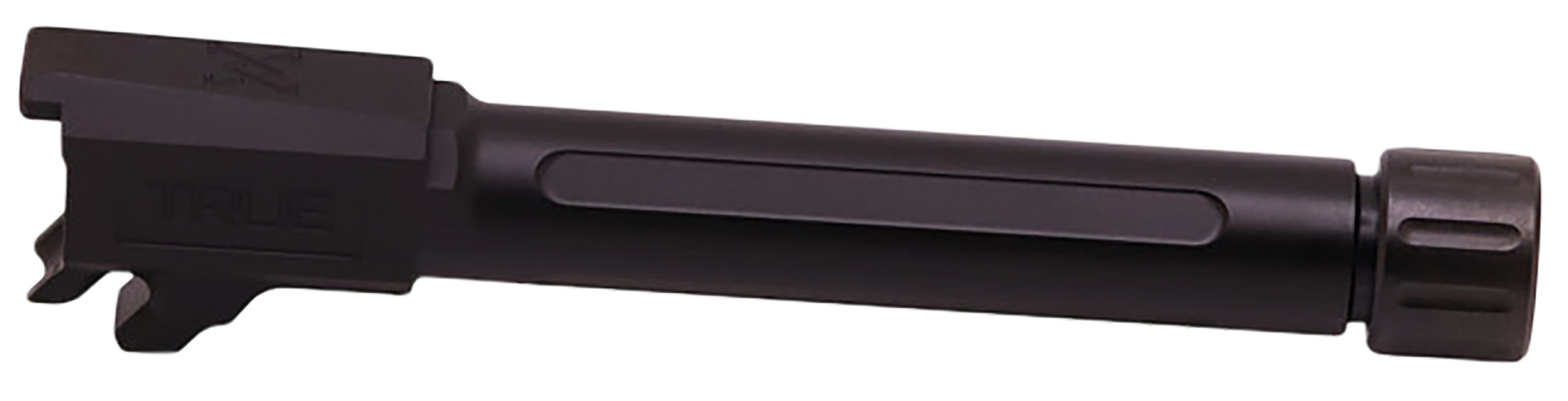True Precision Inc TPP365FBXTBL Sig 9mm Luger Threaded Black Nitride Stainless Steel, Fits Sig P365 Fuse