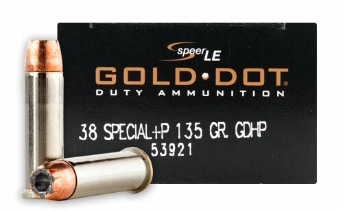 CCI/SPEER GLD DT 38SPL+P 135GR GDHP