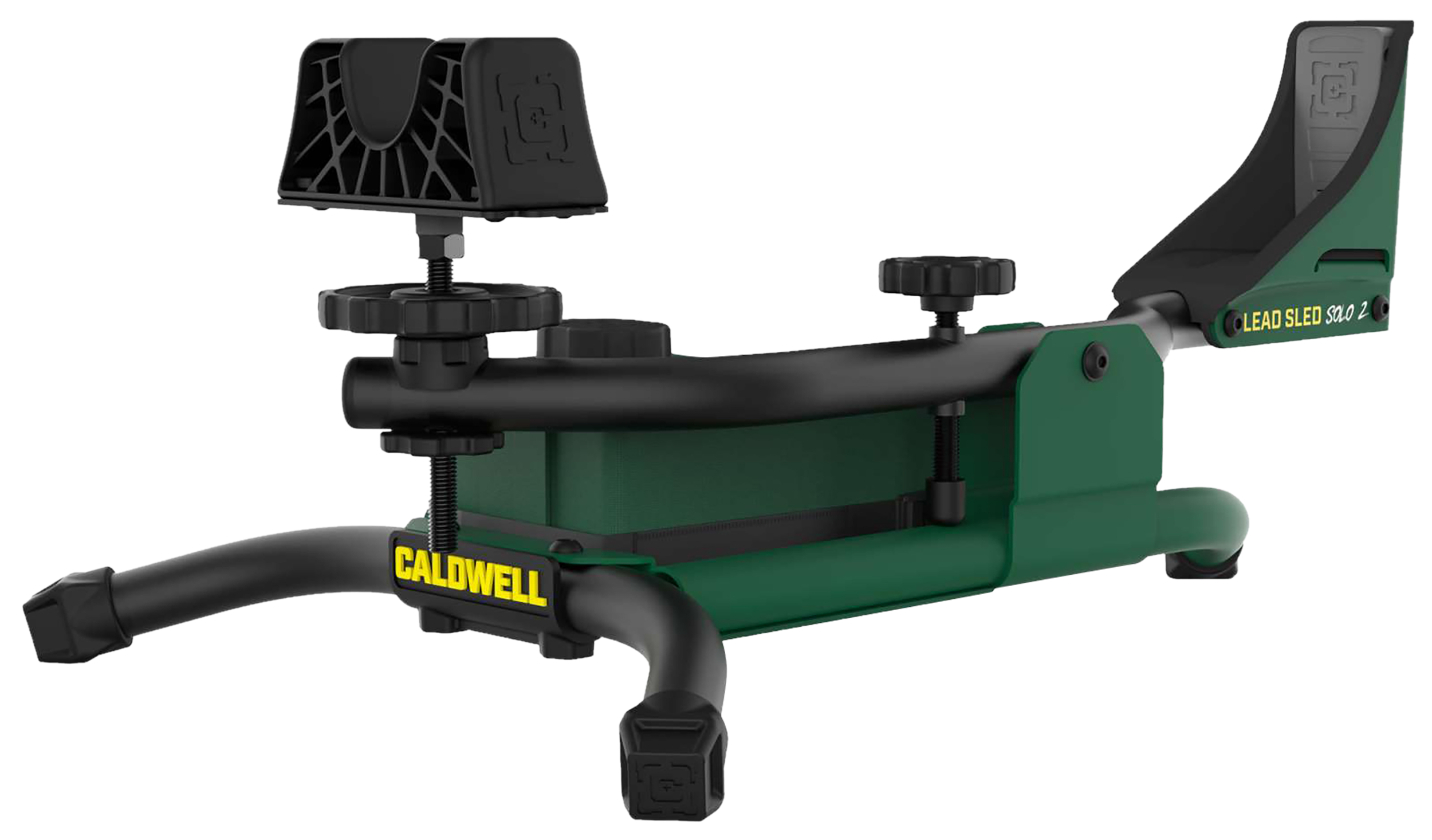 Caldwell 1232952 Lead Sled Solo 2 Rifle/Shotgun Black/Green