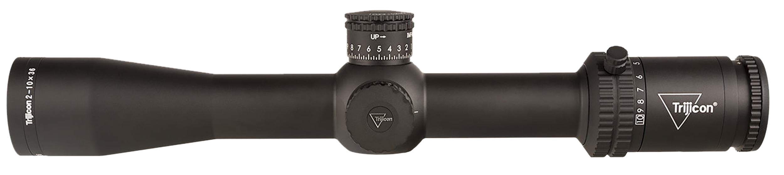 Trijicon 2900037 Credo Matte Black 2-10x36mm 30mm Tube LED Illuminated Red MOA Precision Tree Reticle