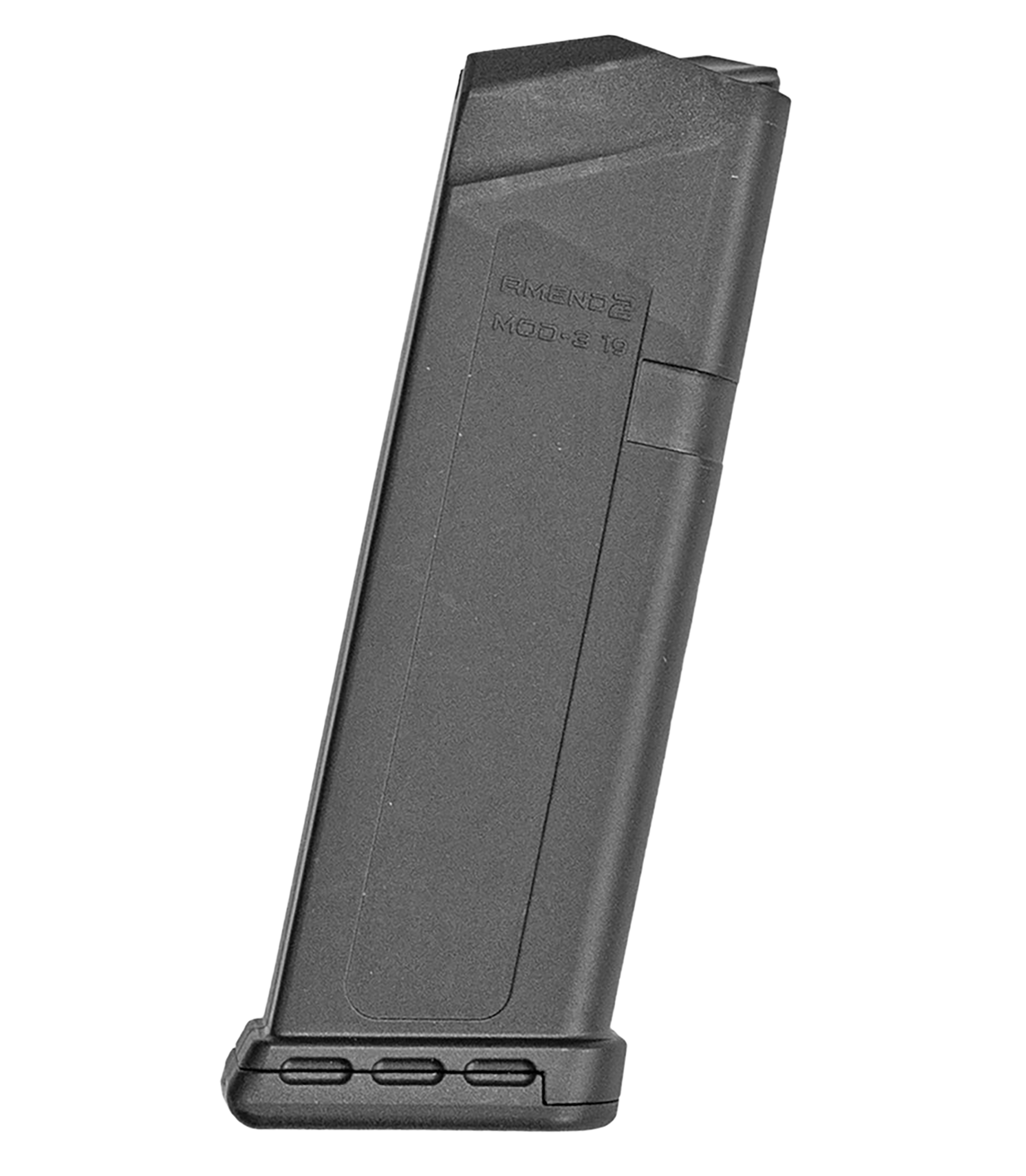 Amend2 G19MOD3BLK15 MOD-3  15rd 9mm Fits Glock 19 Black