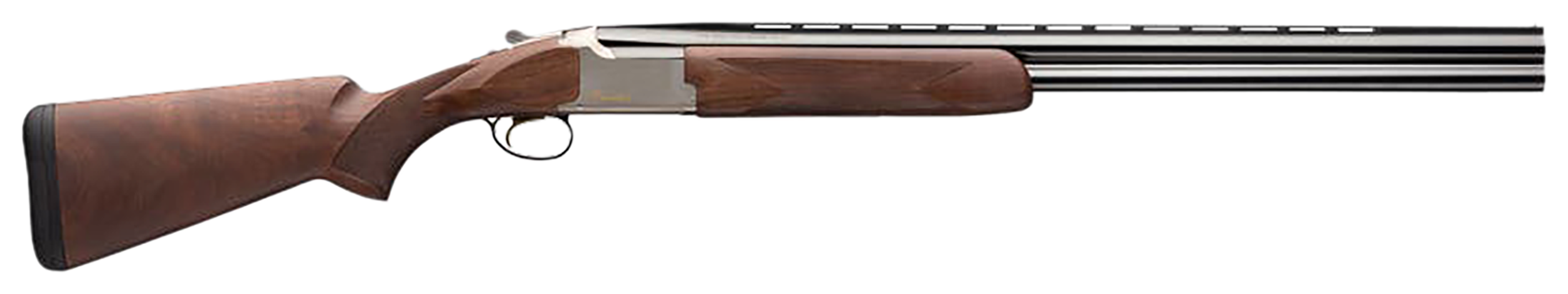Browning 018259305 Citori Hunter 12 Gauge 26" Barrel 3" 2rd, Blued Barrels, Silver Nitride Finished Receiver With Gold Enhancement, Grade II Satin American Walnut Stock