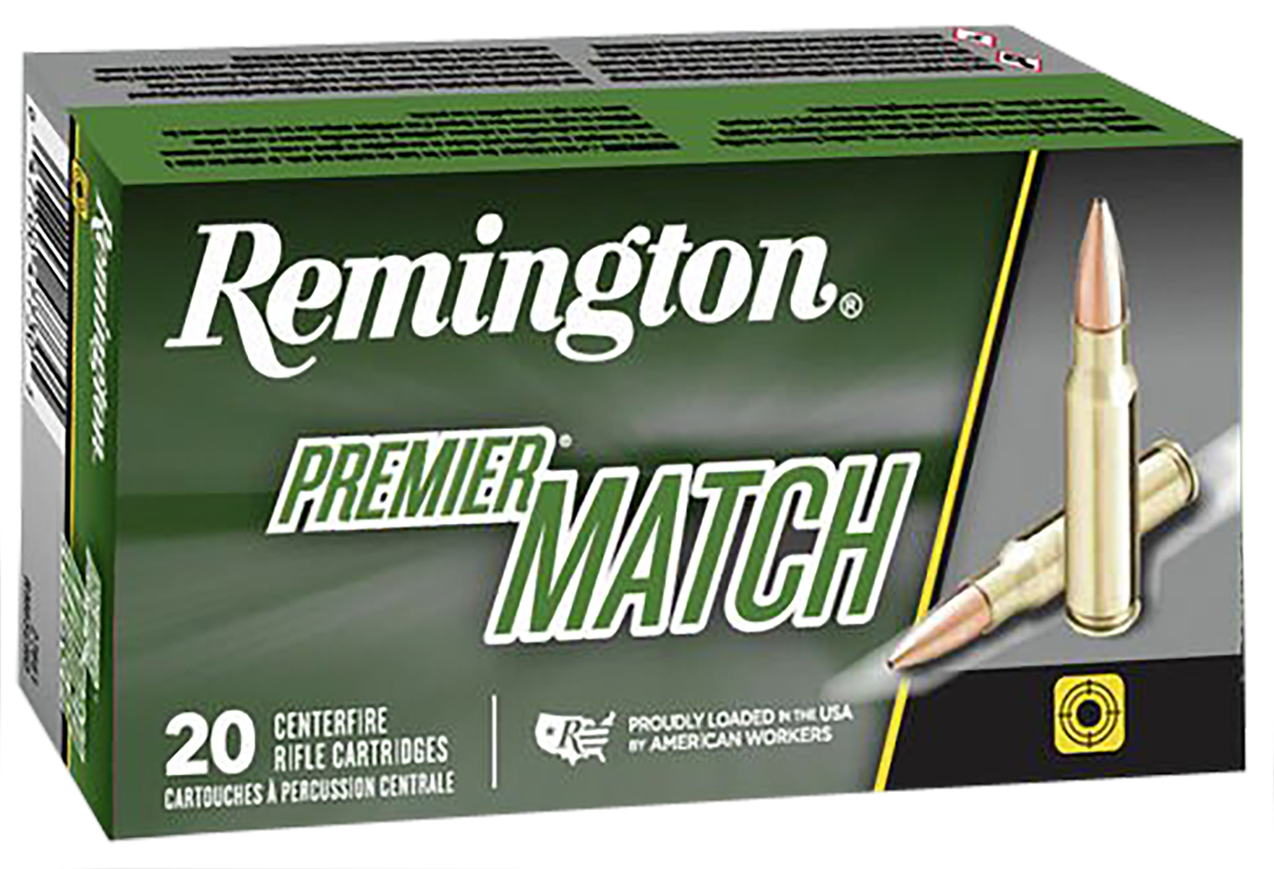 Remington Ammunition 27676 Premier Match 6.8mmRemSPC 115gr Sierra MatchKing BTHP 20 Per Box/10 Case