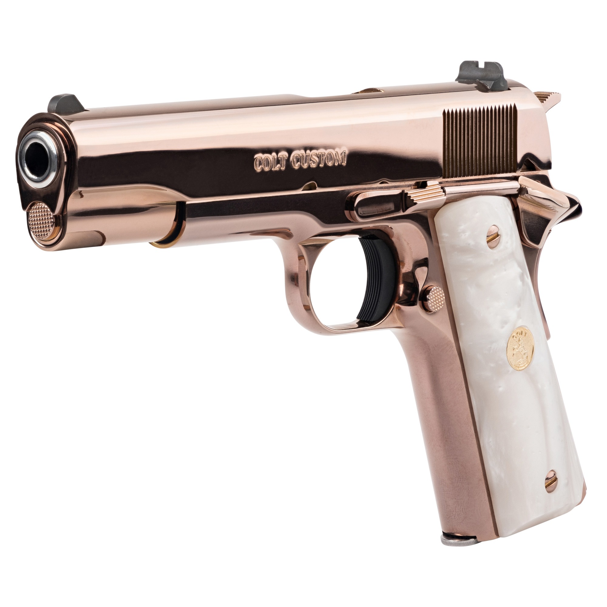 COLT GOVT 38SUP 5" ROSE GOLD TALO
