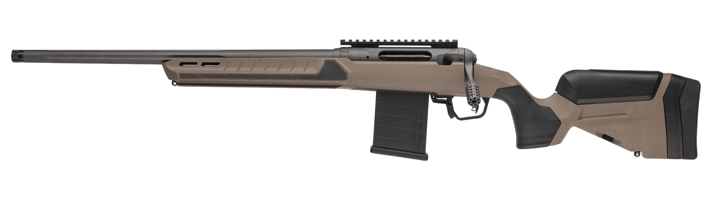 Savage Arms 110 Core Tactical 6mm CM 20" 10rd Coyote Tan Left Hand Rifle