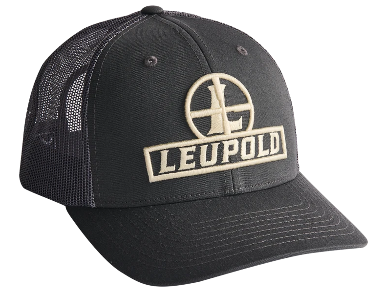 Leupold Low Profile Reticle Trucker Hat Gray