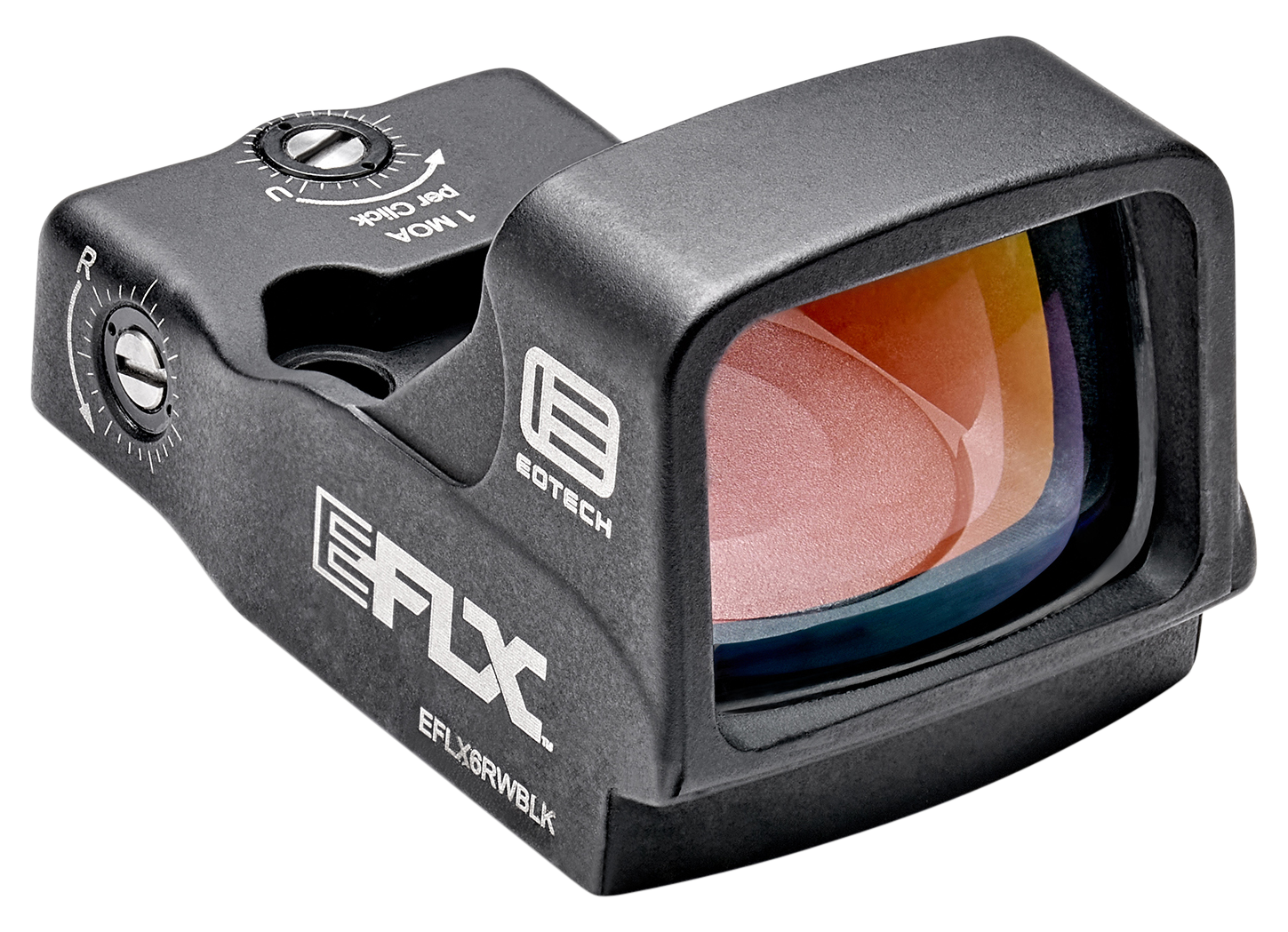 Eotech EFLX6RWBLK EFLX Mini Reflex Sight  Matte Black 1 x 6 MOA Red Dot