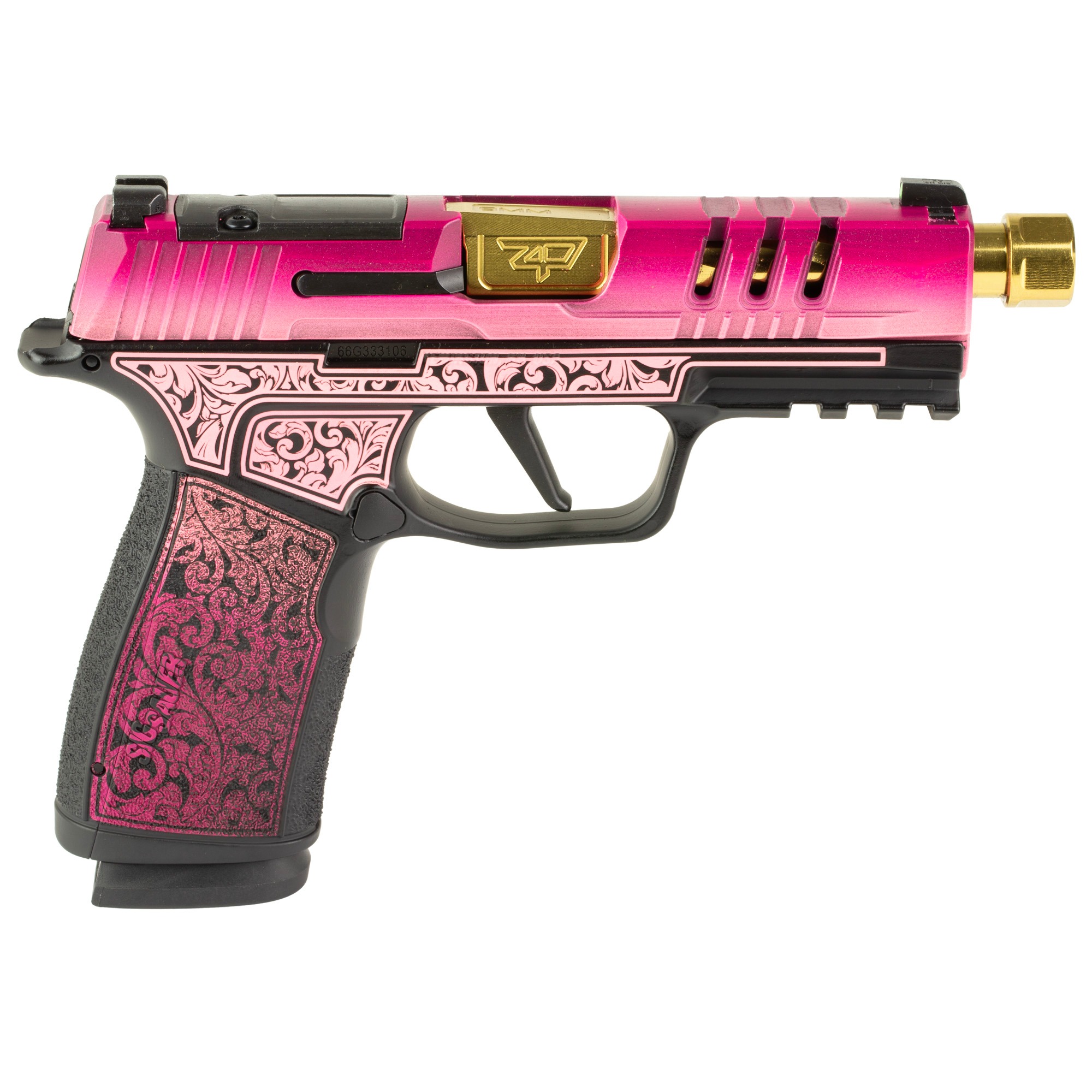 SIG P365 XMAC 9MM 4.3 17RD GOLD LADY
