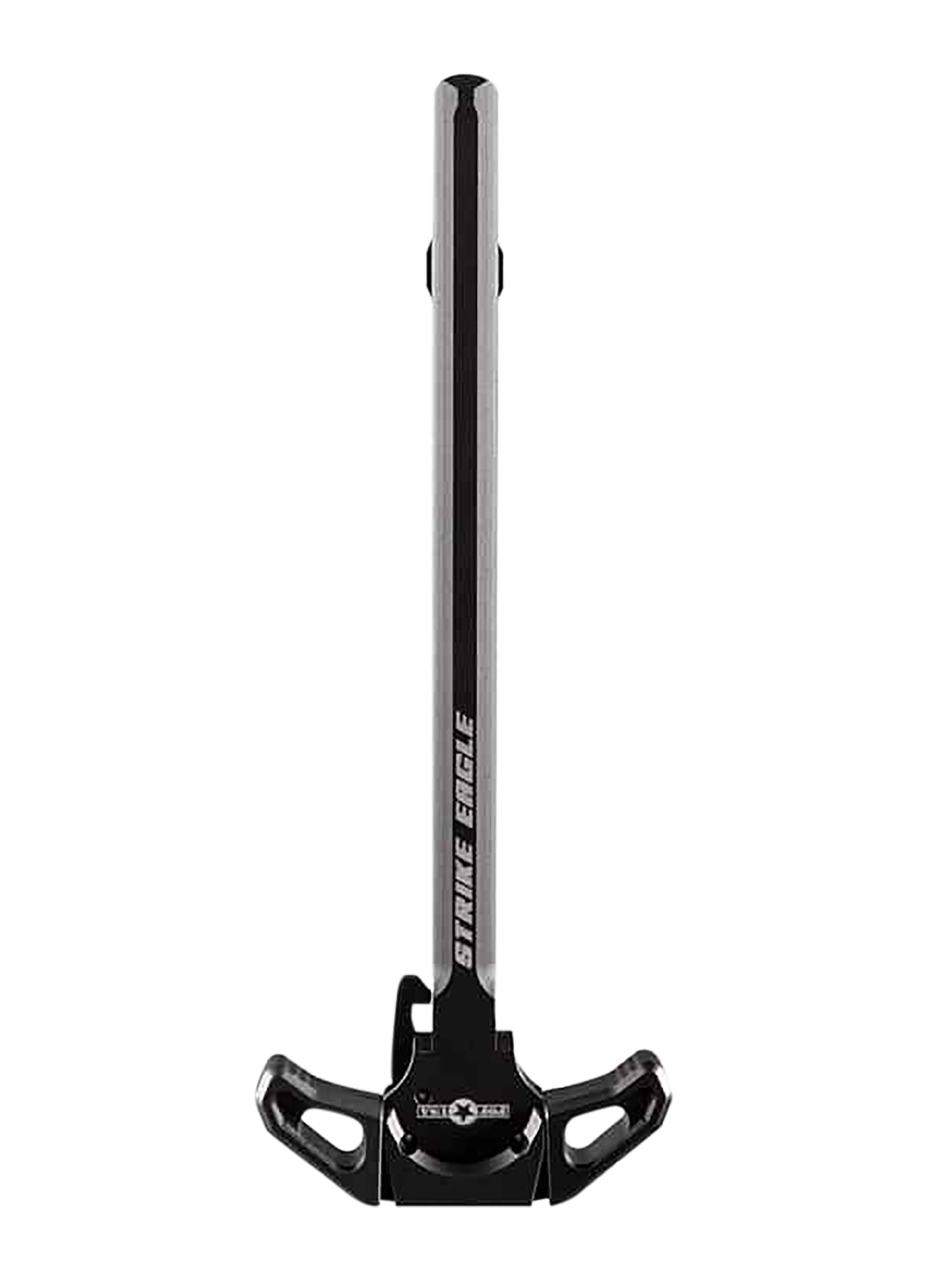 Patriot Ordnance Factory 01543 Strike Eagle Charging Handle AR-10 Black Anodized Aluminum, Ambidextrous