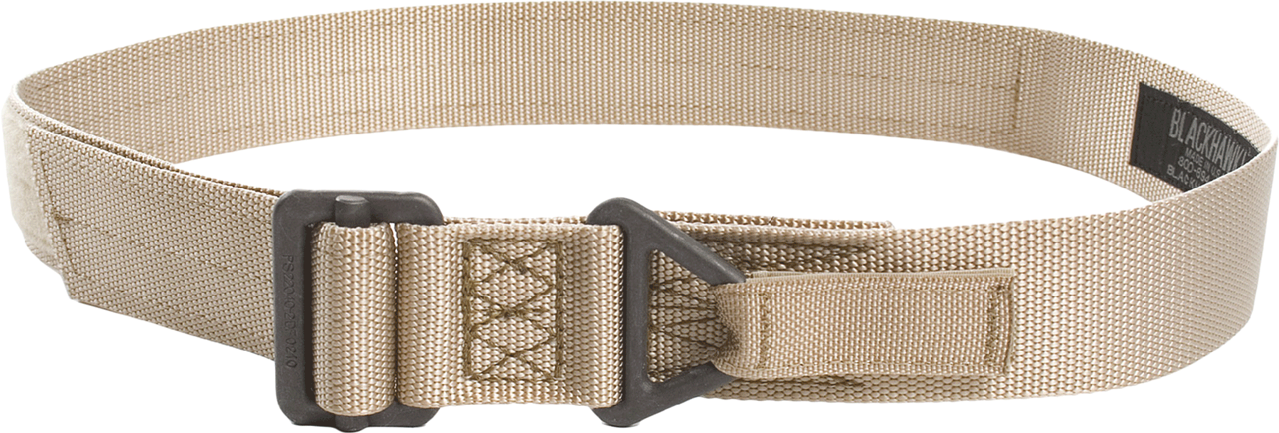 Blackhawk 41CQ01DE CQB Riggers Belt Tan Nylon 41" 1.75" Wide Hook & Loop Closure