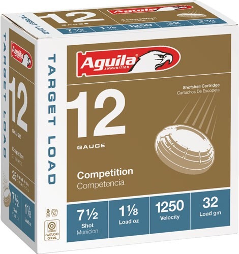 AGUILA SHOTSHELL 12GA 2.75" 1-1/8OZ #7.5 250RD CASE LOT