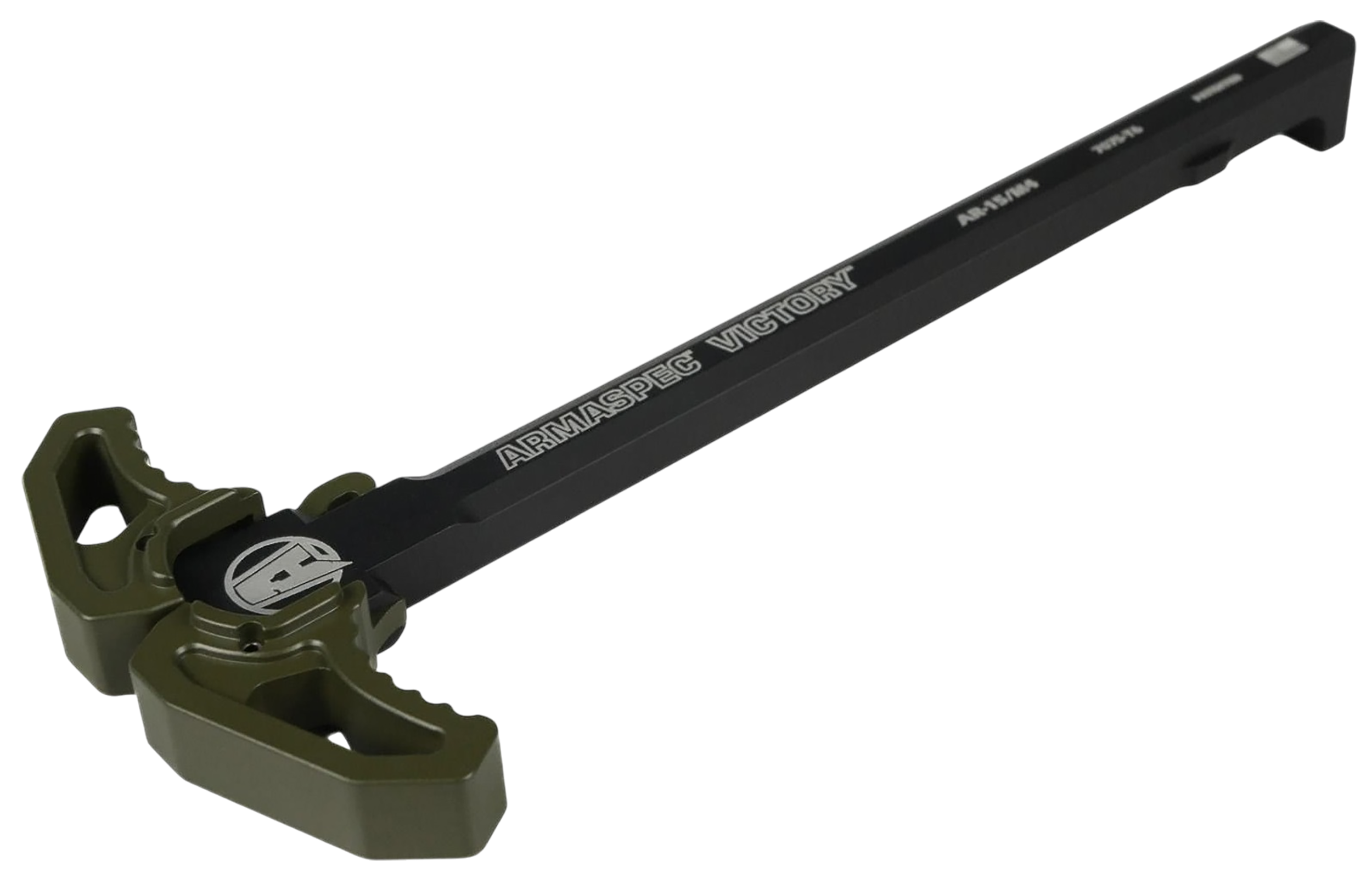 Armaspec ARM161-ODG Victory Charging Handle OD Green Aluminum Ambidextrous Hand