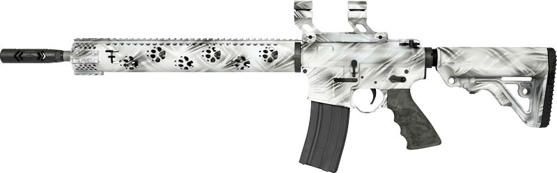 RRA LAR15 PREDATOR2 223 WYLDE W/SCOPE MOUNT 16" BBL GHOST