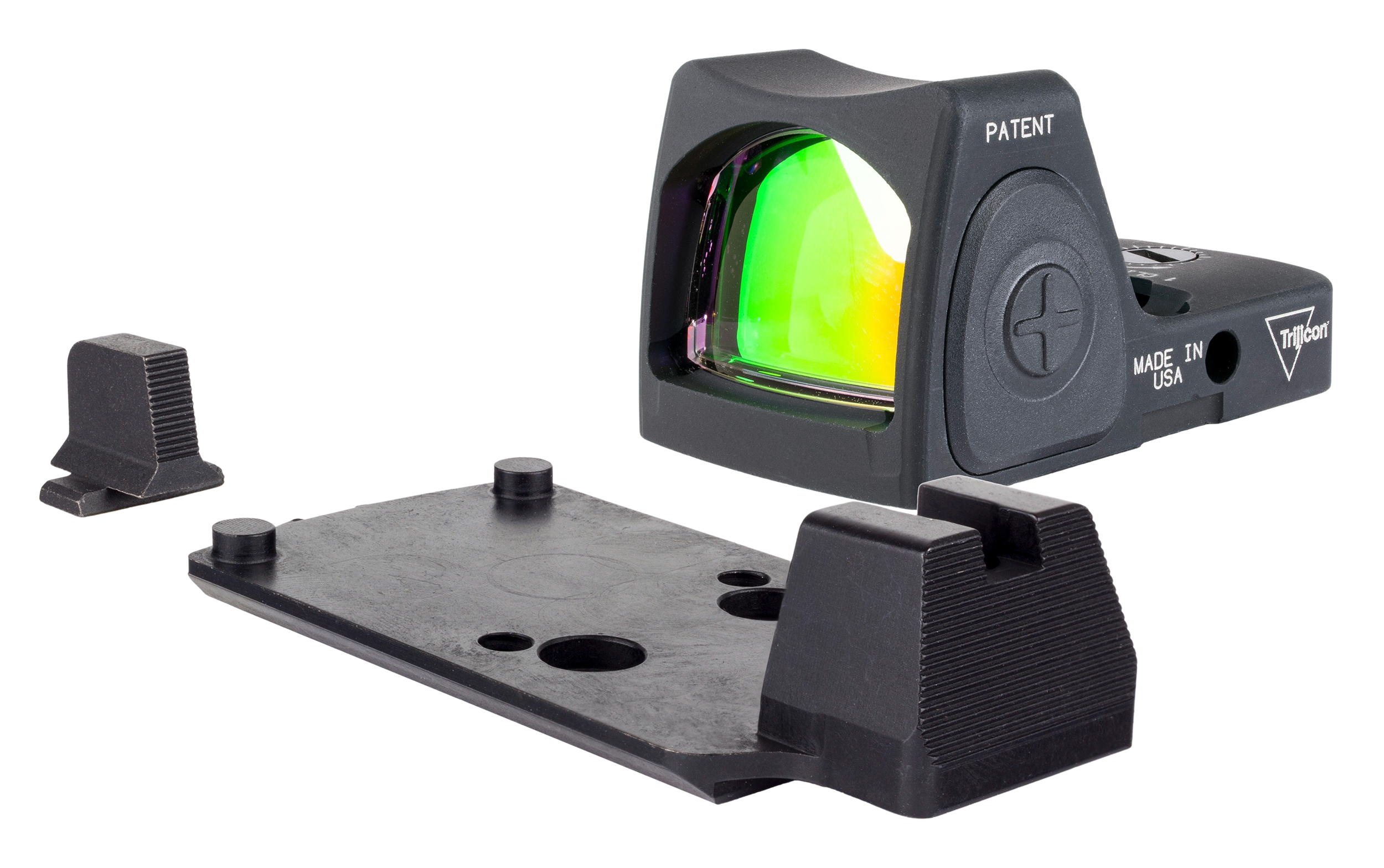 Trijicon 700817 RMR Dual Defense Cerakote Black 1x 3.25 MOA Red Dot Reticle Fits Sig Sauer M17/18