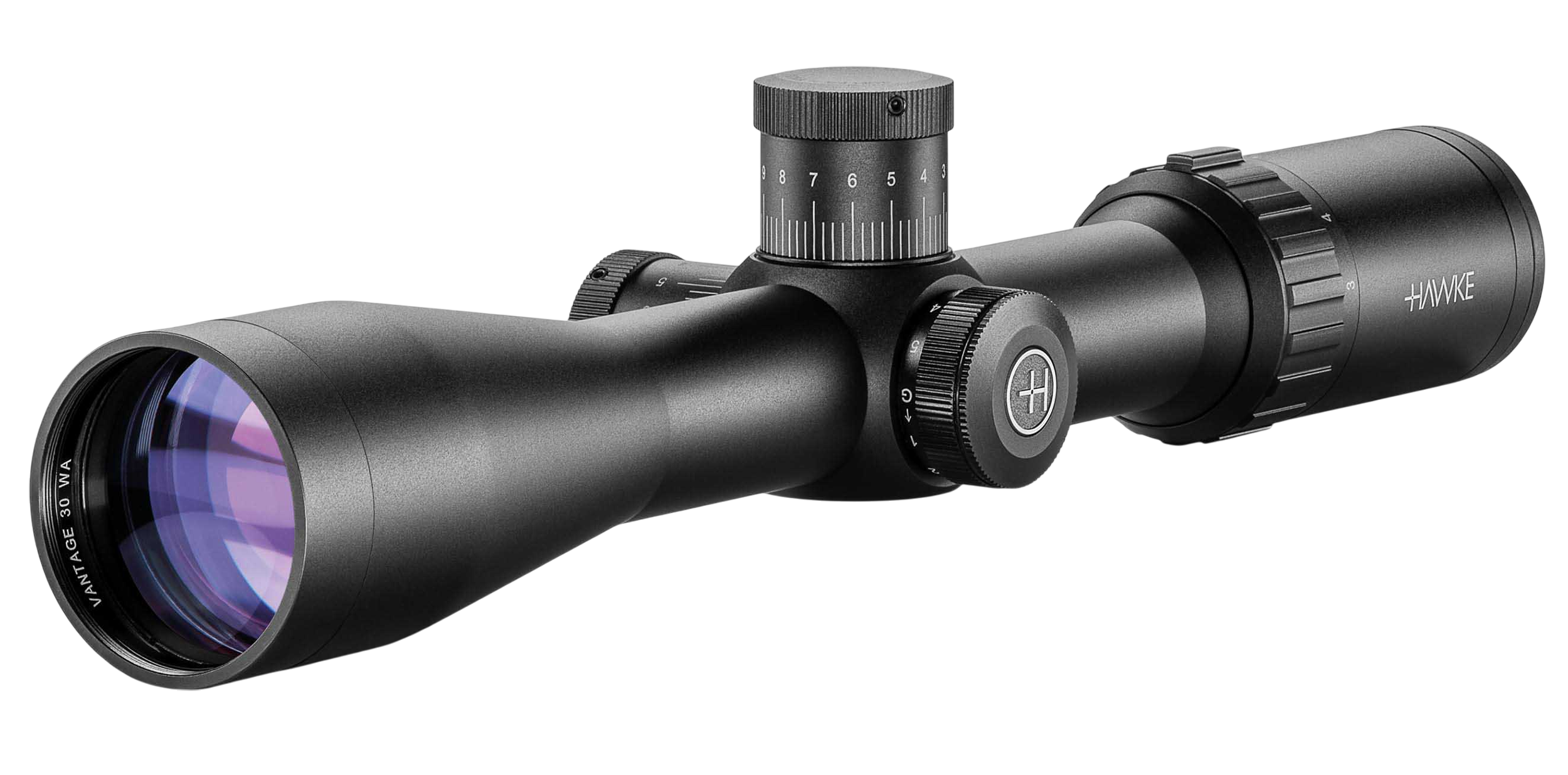 Hawke Sport Optics 14277 Vantage 30 Riflescope Black 3-9x42mm 30mm Tube Illuminated Red/Green .223/.308 Marksman Reticle