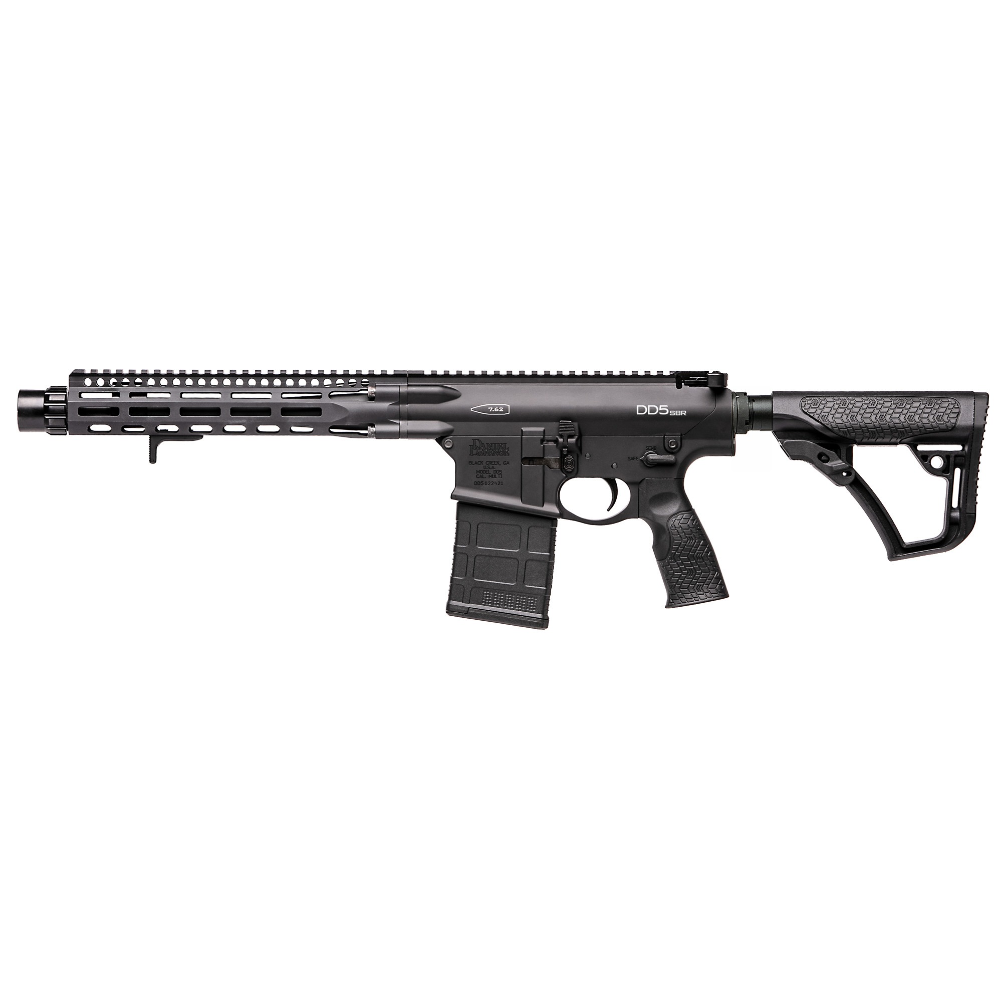 DD DD5 SBR 762NATO 12.5" 20RD BLK