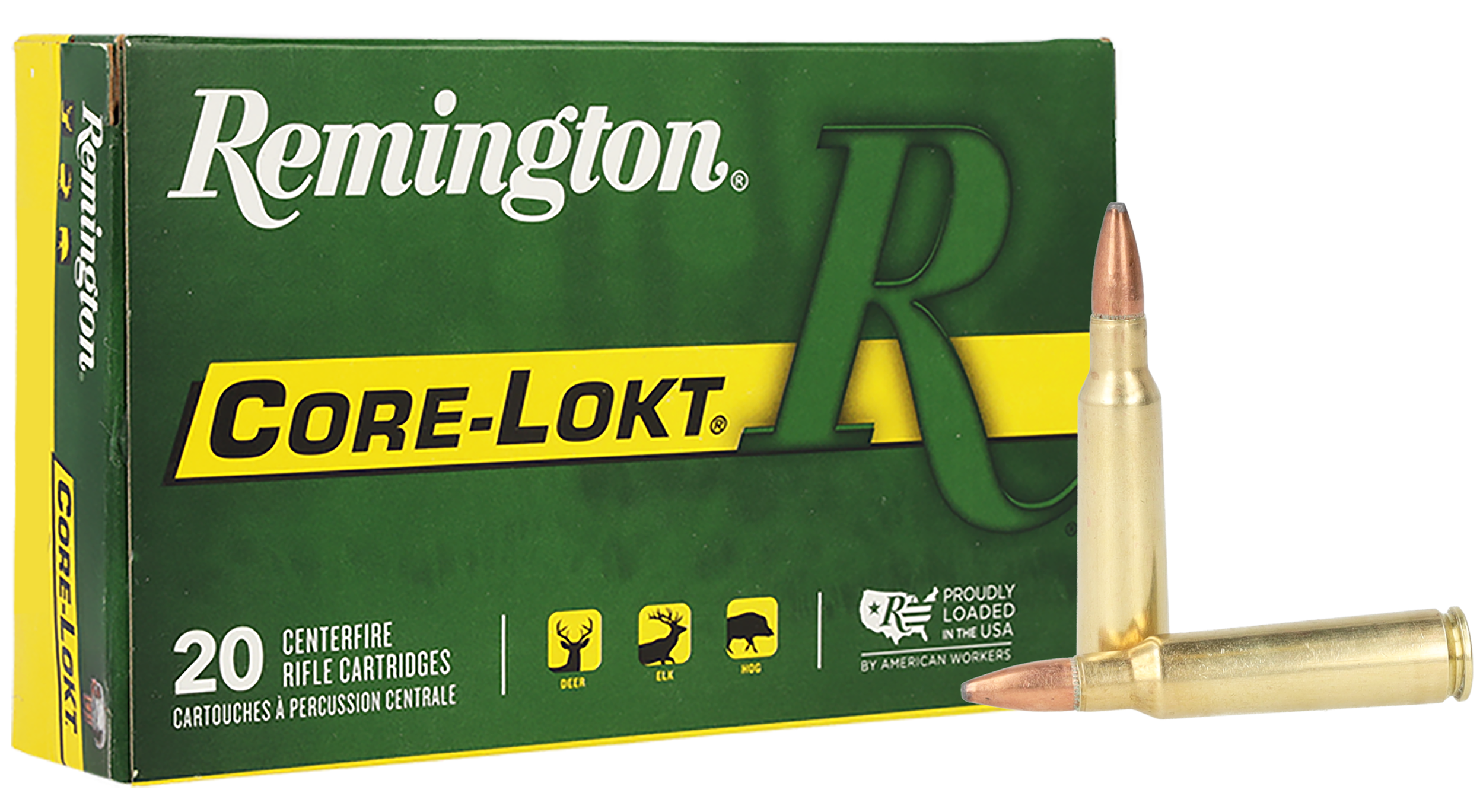 Remington Ammunition 29077 Core-Lokt  250Savage 100gr Pointed Soft Point Core Lokt 20 Per Box/10 Case