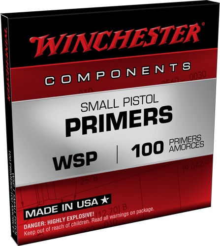 WINCHESTER PRIMERS SMALL PISTOL 5000 PACK CASE