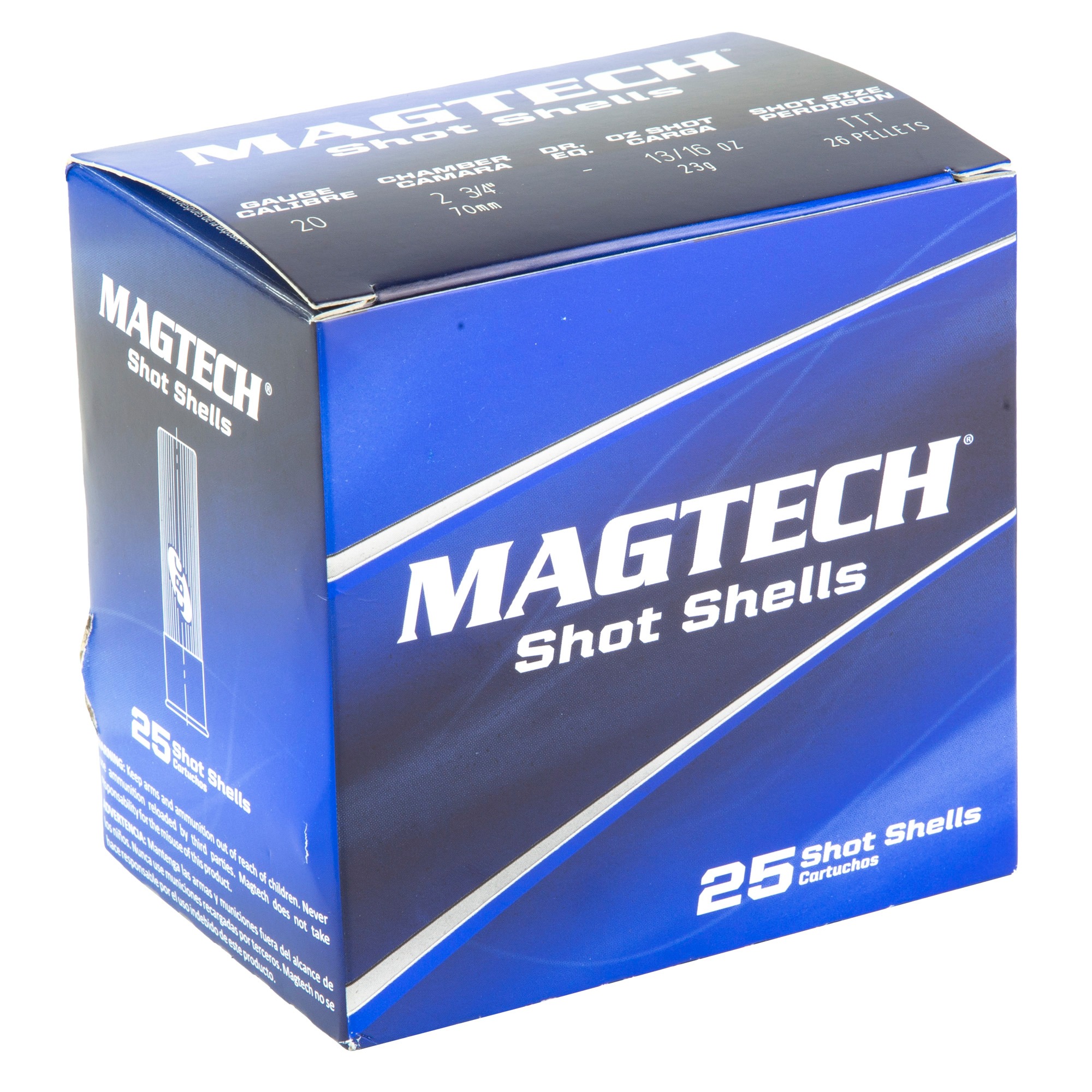 MAGTECH 20GA 2.75" TTT 25/250