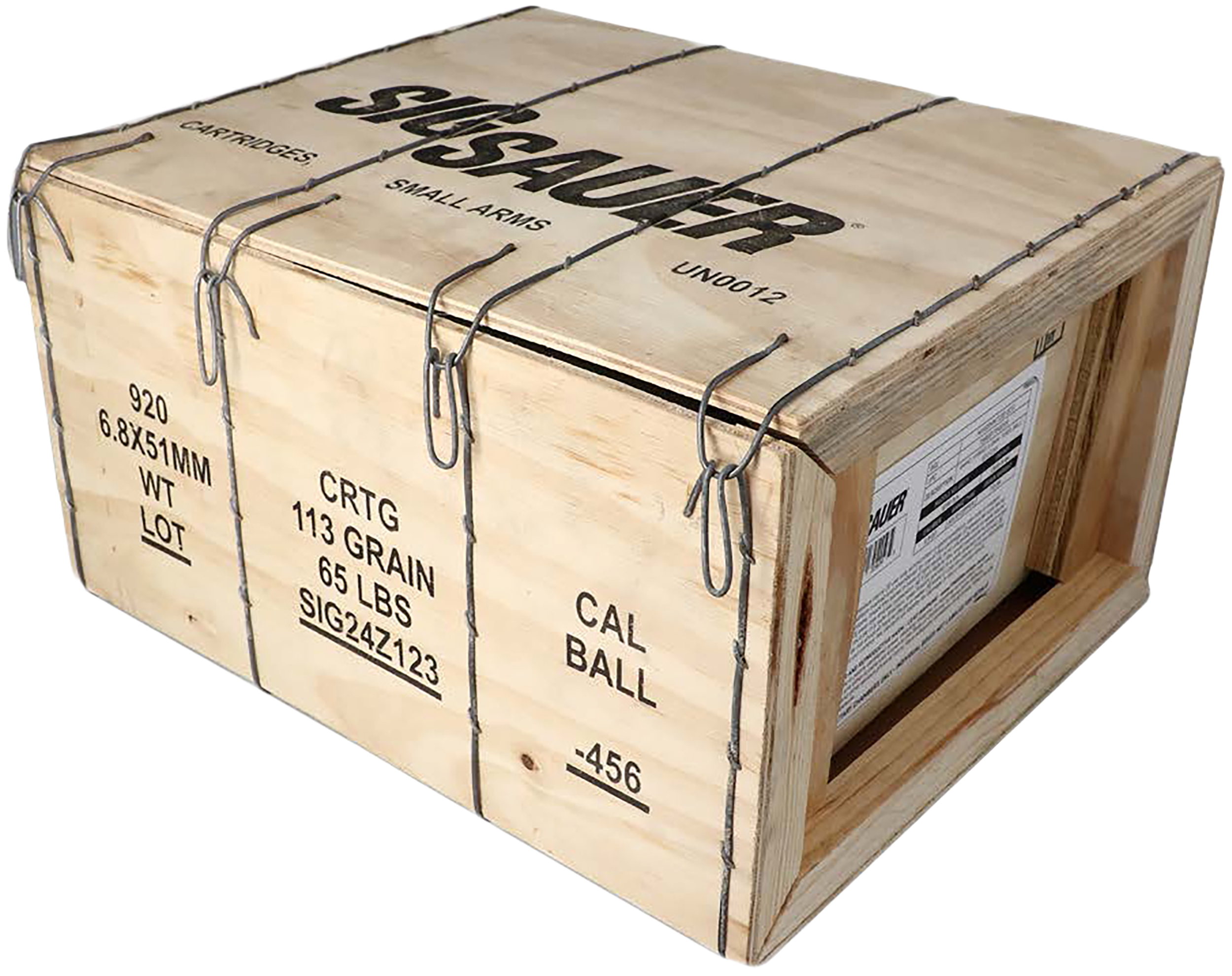 Sig Sauer MH68MM113B920 Hybrid 6.8mm 113gr 920rnds *Crate