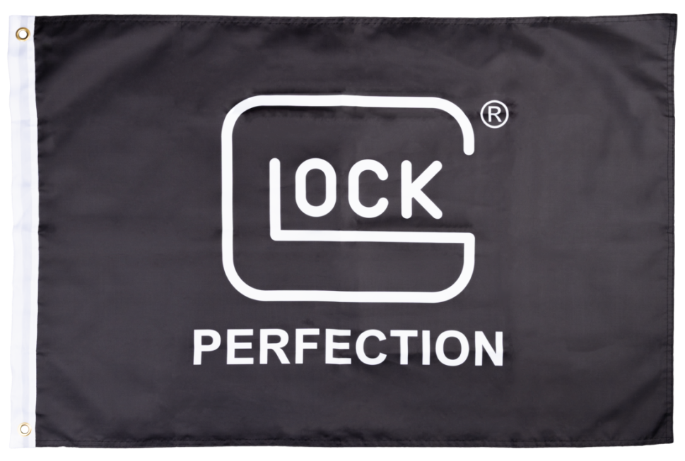 GLK AS4191  GLOCK FLAG 3X2 DOUBLE SIDED