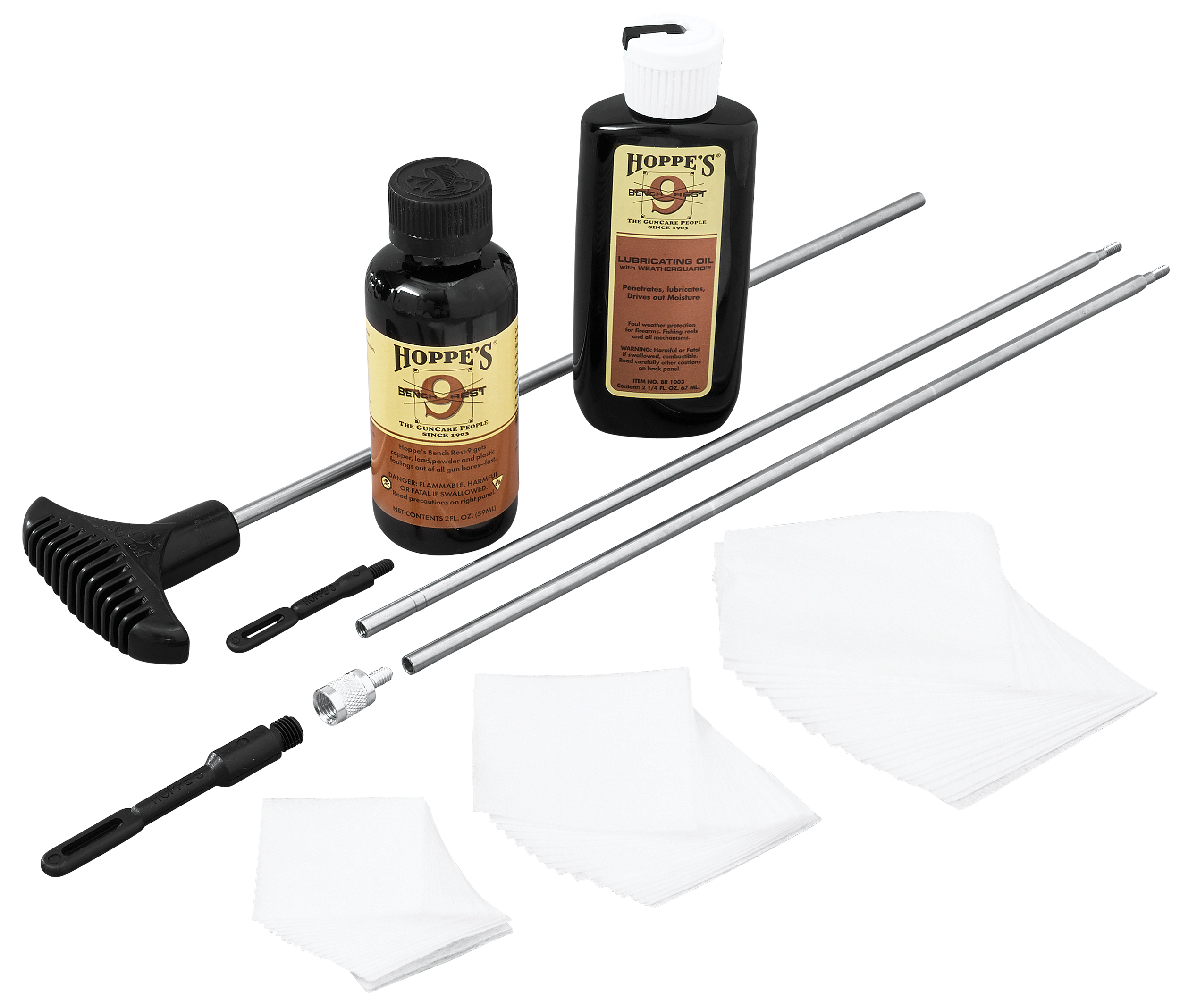 Hoppe's BRUO Bench Rest Rifle & Shotgun Cleaning Kit All-Calibers