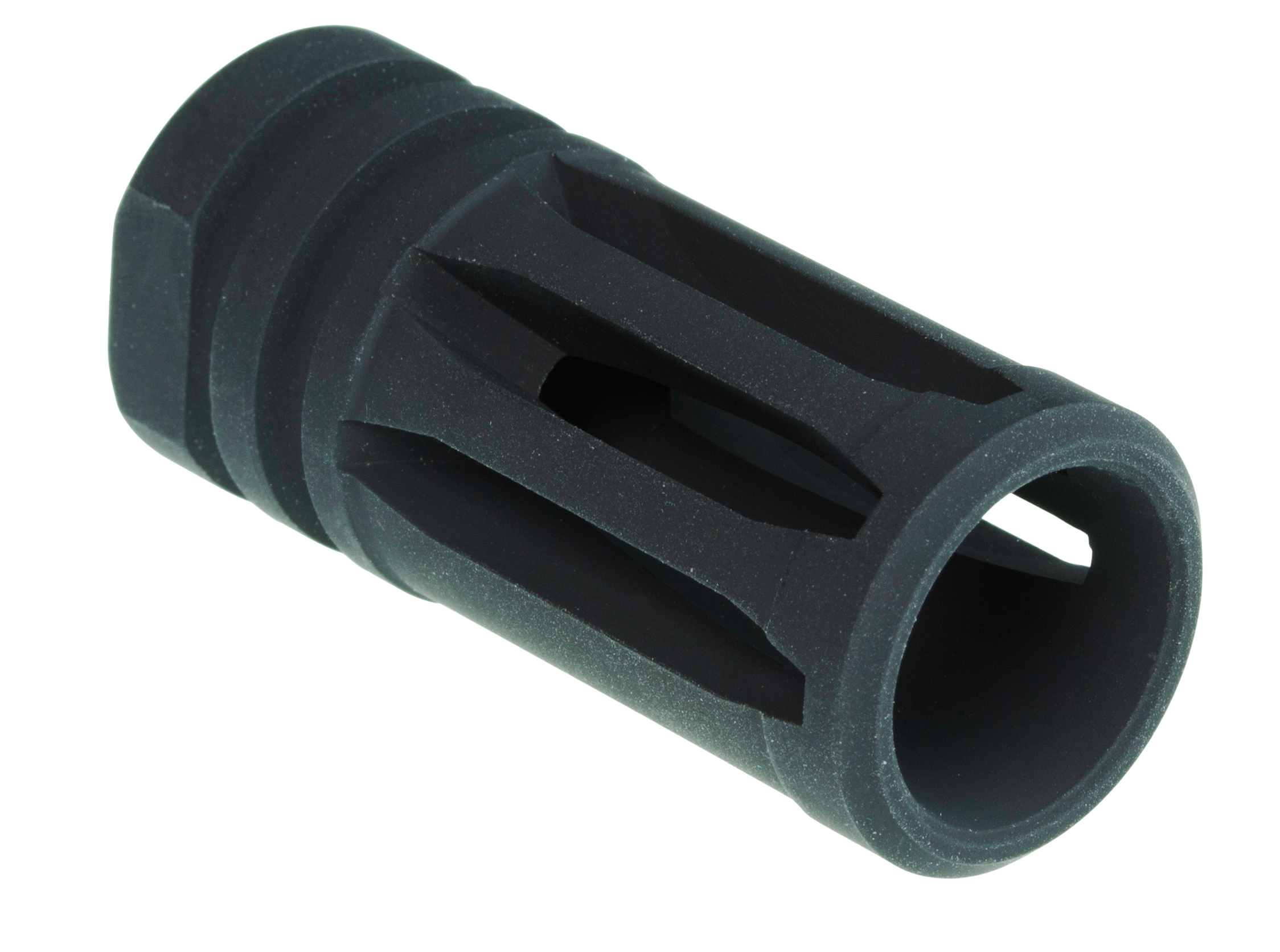 BCM A2X A2X A2 Flash Hider Black Phosphate 4150 Steel with 1/2"-28 tpi Threads for 5.56x45mm NATO M4 Platform & M16 Platform